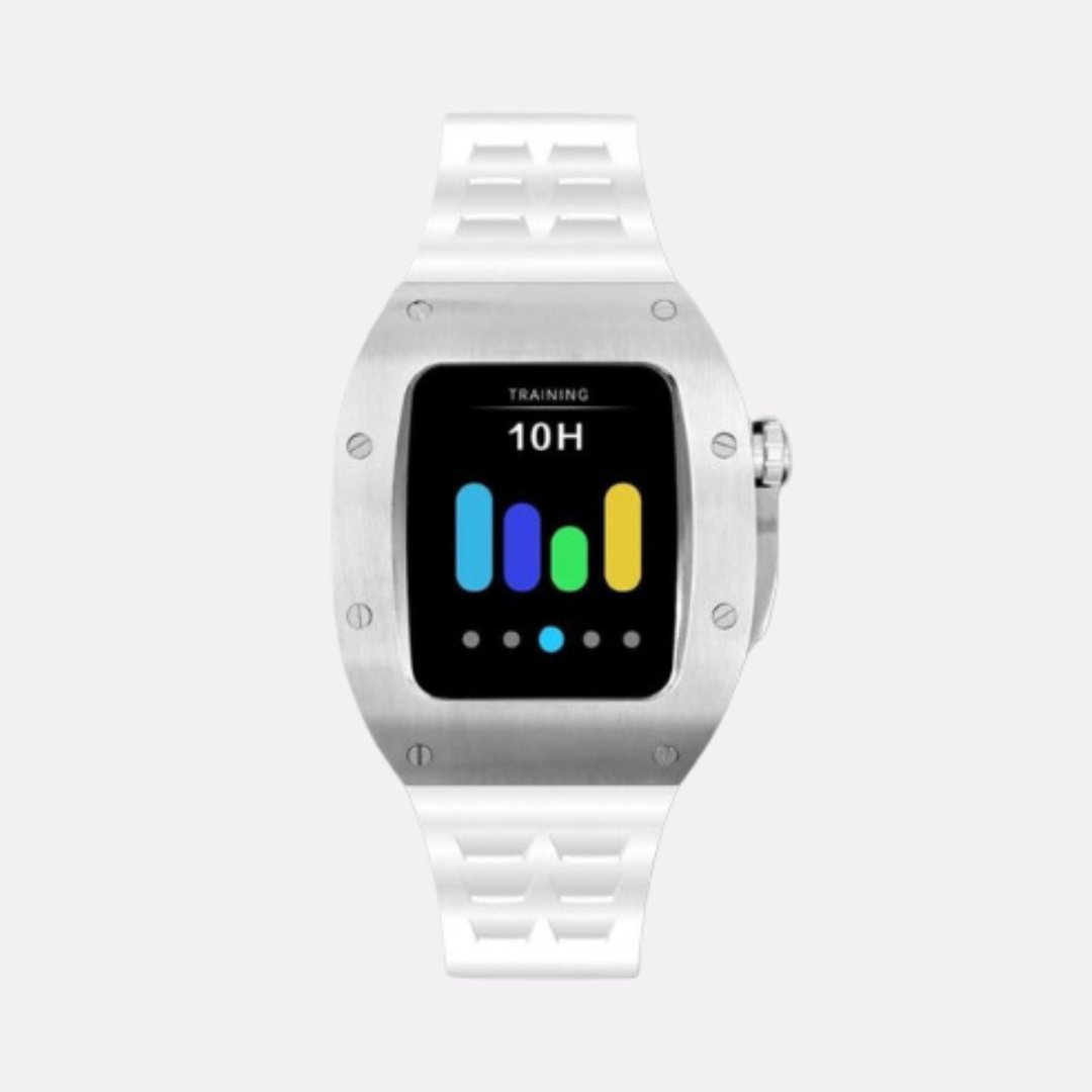 Apple watch case titanium white color - Nine 11