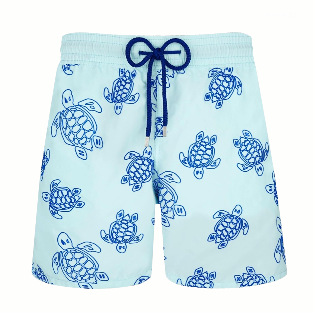 Blue Turtle Swim Shorts